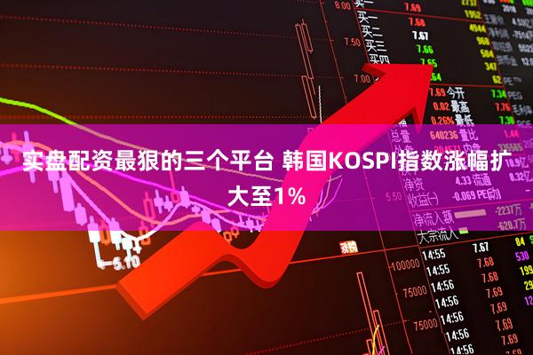 实盘配资最狠的三个平台 韩国KOSPI指数涨幅扩大至1%